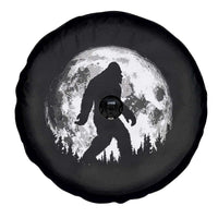 Bigfoot Night Stroll Spare Tire Cover Cool Full Moon & Trees Sasquatch - Wonder Print Shop