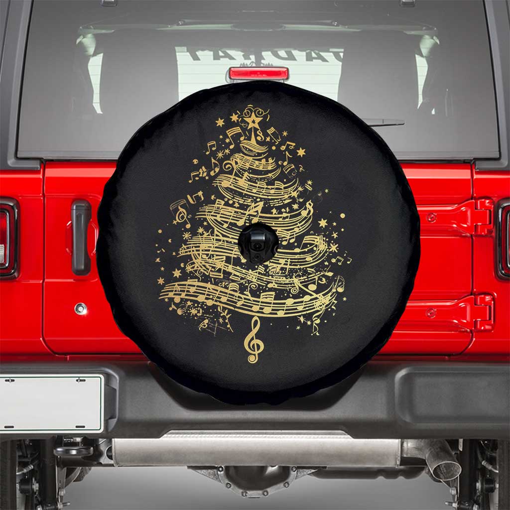 Music Christmas Tree Spare Tire Cover Musician Music Lover Gift - Wonder Print Shop