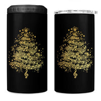 Music Christmas Tree 4 in 1 Can Cooler Tumbler Musician Music Lover Gift - Wonder Print Shop