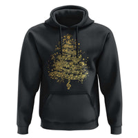Music Christmas Tree Hoodie Musician Music Lover Gift - Wonder Print Shop