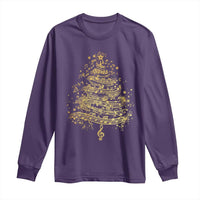 Music Christmas Tree Long Sleeve Shirt Musician Music Lover Gift - Wonder Print Shop