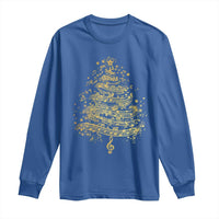 Music Christmas Tree Long Sleeve Shirt Musician Music Lover Gift - Wonder Print Shop