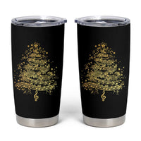 Music Christmas Tree Tumbler Cup Musician Music Lover Gift - Wonder Print Shop
