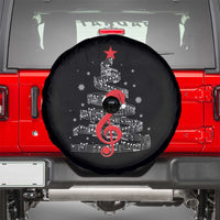 Christmas Tree Music Spare Tire Cover Musician Music Lover Gift - Wonder Print Shop