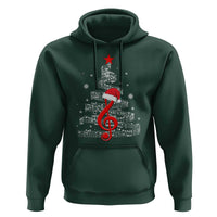 Christmas Tree Music Hoodie Musician Music Lover Gift - Wonder Print Shop