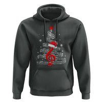 Christmas Tree Music Hoodie Musician Music Lover Gift - Wonder Print Shop