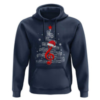 Christmas Tree Music Hoodie Musician Music Lover Gift - Wonder Print Shop