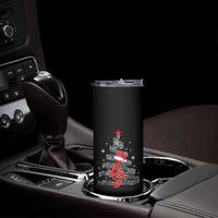Christmas Tree Music Skinny Tumbler Musician Music Lover Gift - Wonder Print Shop