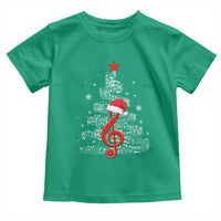 Christmas Tree Music Toddler T Shirt Musician Music Lover Gift - Wonder Print Shop