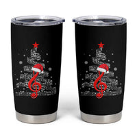 Christmas Tree Music Tumbler Cup Musician Music Lover Gift - Wonder Print Shop