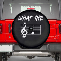 Funny What The F Musical Note Spare Tire Cover Funny Musician Gift - Wonder Print Shop