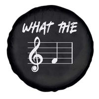 Funny What The F Musical Note Spare Tire Cover Funny Musician Gift - Wonder Print Shop