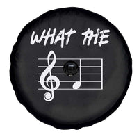 Funny What The F Musical Note Spare Tire Cover Funny Musician Gift - Wonder Print Shop