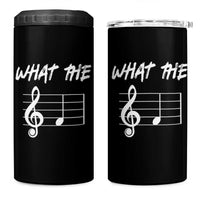 Funny What The F Musical Note 4 in 1 Can Cooler Tumbler Funny Musician Gift - Wonder Print Shop