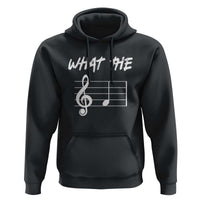 Funny What The F Musical Note Hoodie Funny Musician Gift - Wonder Print Shop