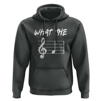 Funny What The F Musical Note Hoodie Funny Musician Gift - Wonder Print Shop