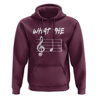 Funny What The F Musical Note Hoodie Funny Musician Gift - Wonder Print Shop