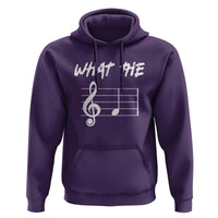 Funny What The F Musical Note Hoodie Funny Musician Gift - Wonder Print Shop