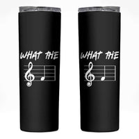 Funny What The F Musical Note Skinny Tumbler Funny Musician Gift - Wonder Print Shop