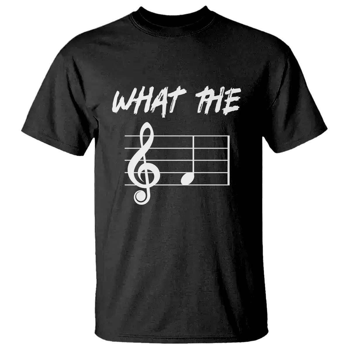 Funny What The F Musical Note T Shirt Funny Musician Gift - Wonder Print Shop