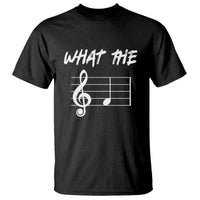Funny What The F Musical Note T Shirt Funny Musician Gift - Wonder Print Shop