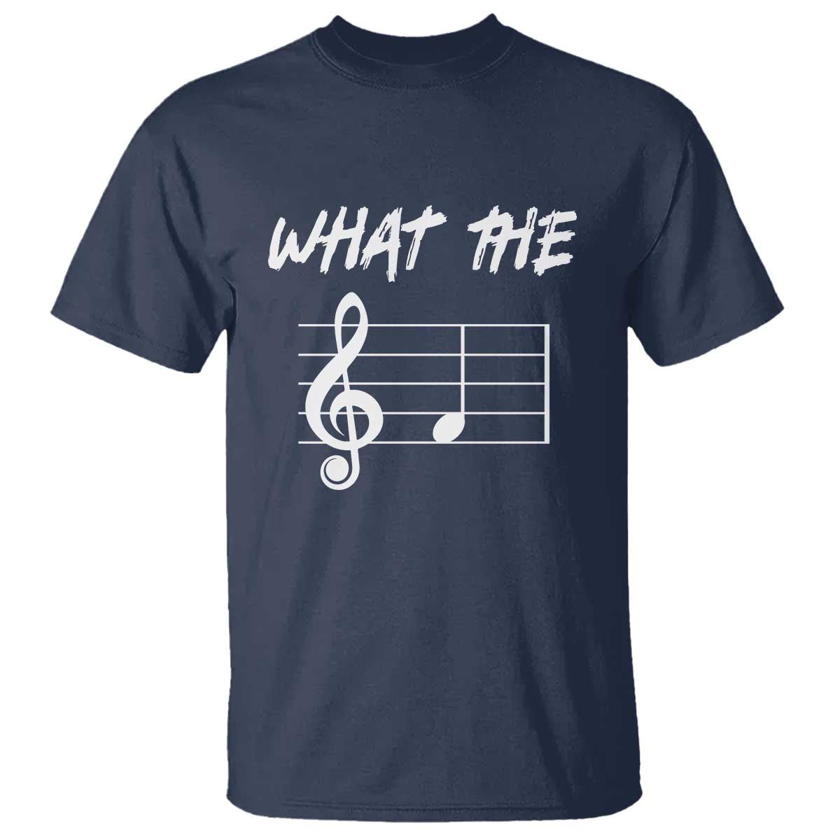 Funny What The F Musical Note T Shirt Funny Musician Gift - Wonder Print Shop