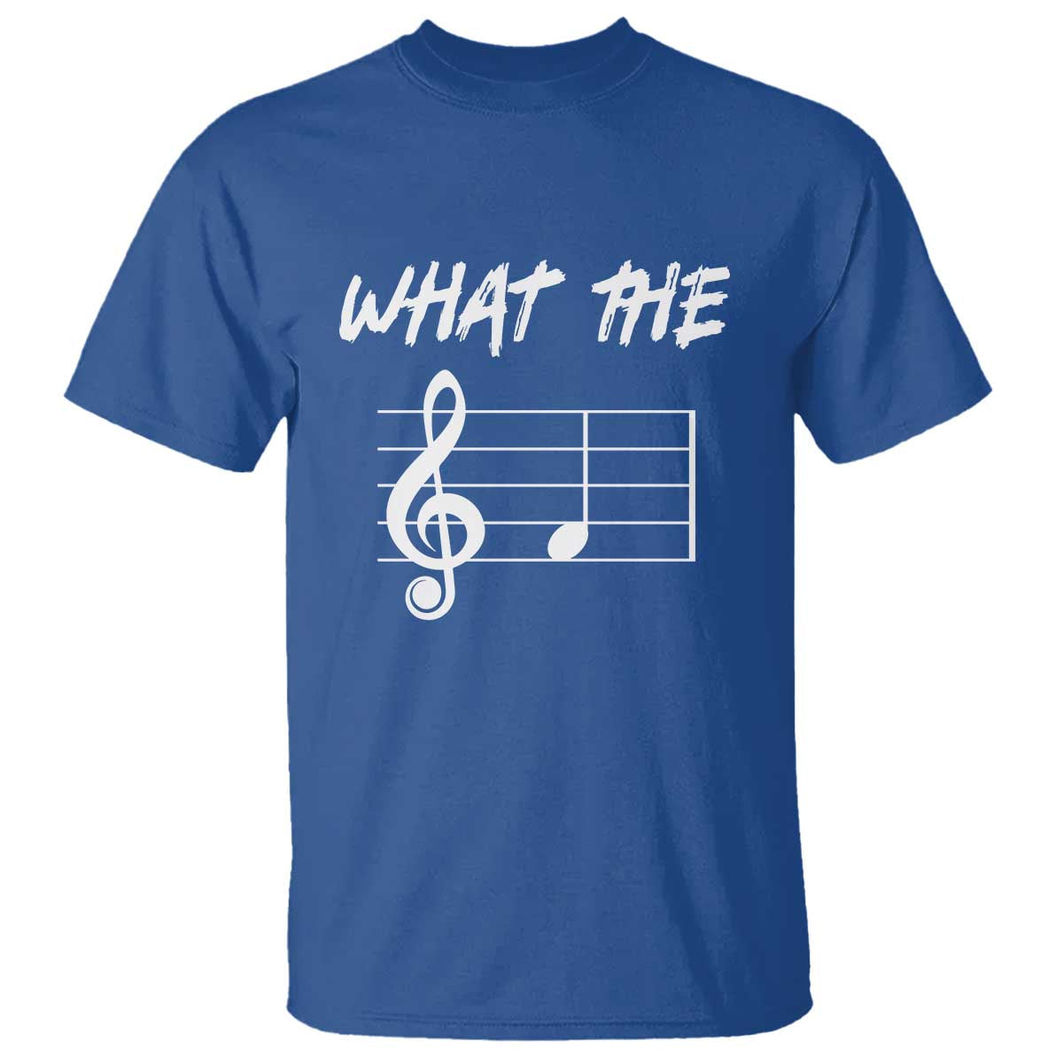 Funny What The F Musical Note T Shirt Funny Musician Gift - Wonder Print Shop