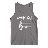 Funny What The F Musical Note Tank Top Funny Musician Gift - Wonder Print Shop