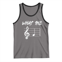 Funny What The F Musical Note Tank Top Funny Musician Gift - Wonder Print Shop