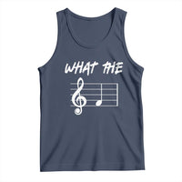 Funny What The F Musical Note Tank Top Funny Musician Gift - Wonder Print Shop