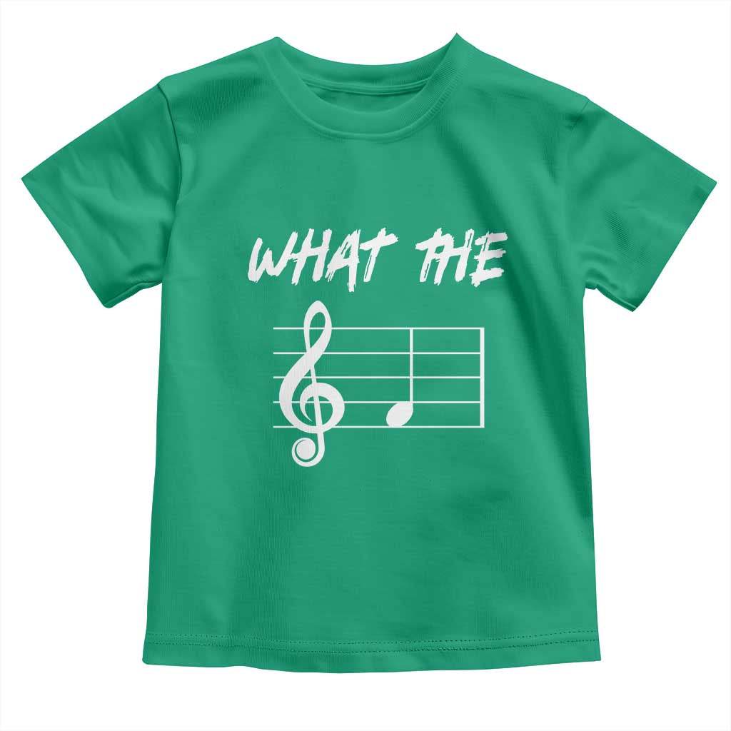 Funny What The F Musical Note Toddler T Shirt Funny Musician Gift - Wonder Print Shop