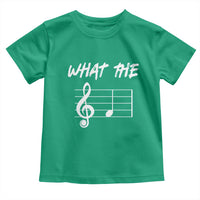 Funny What The F Musical Note Toddler T Shirt Funny Musician Gift - Wonder Print Shop