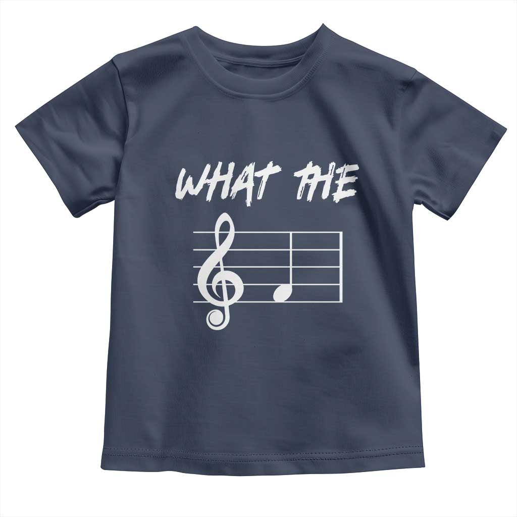 Funny What The F Musical Note Toddler T Shirt Funny Musician Gift - Wonder Print Shop