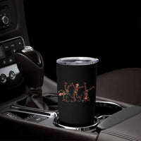 Subtle FDT Christmas Skeleton Tumbler Cup Hidden Message Funny Political Satire Dancing Skeletons - Wonder Print Shop
