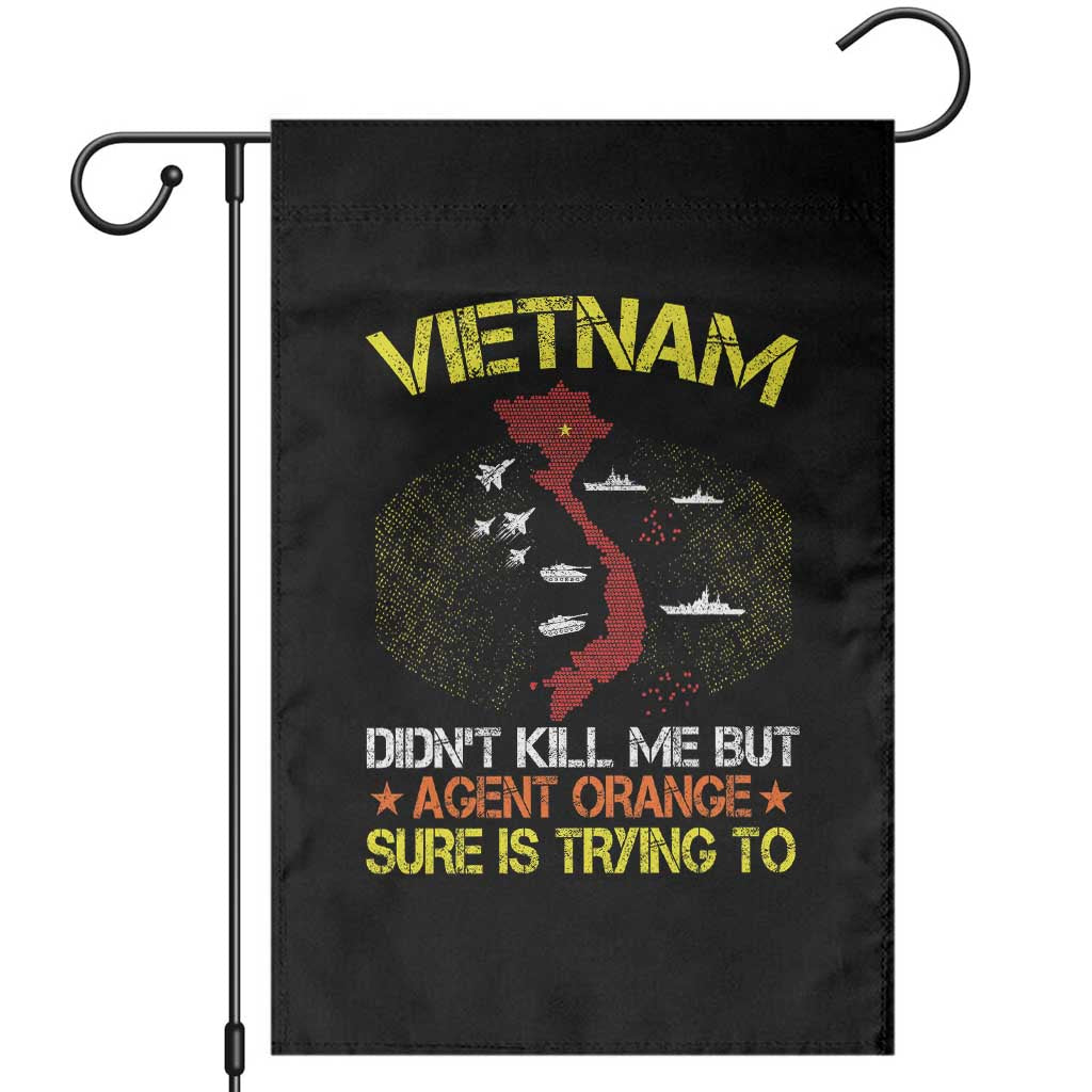 Agent Orange Dioxin Garden Flag Vietnam Veteran Vet Gifts - Wonder Print Shop