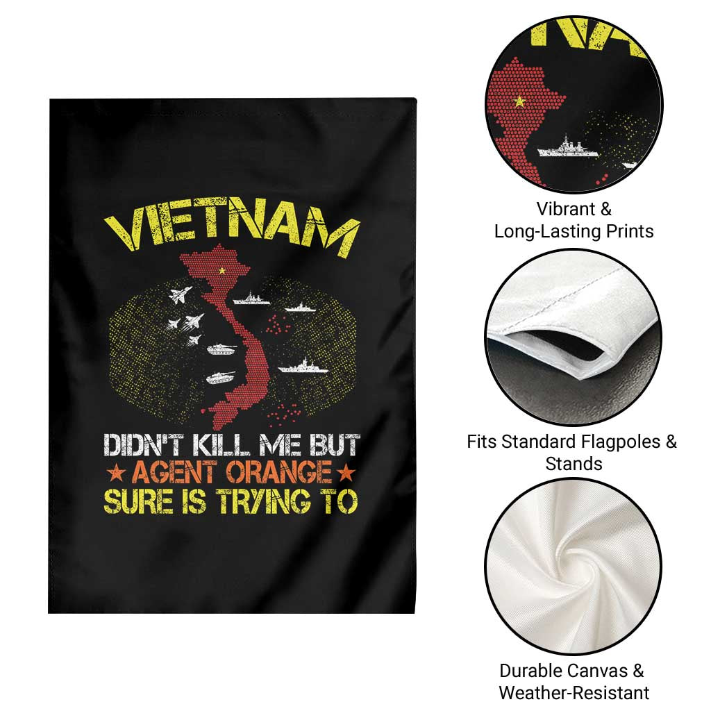 Agent Orange Dioxin Garden Flag Vietnam Veteran Vet Gifts - Wonder Print Shop