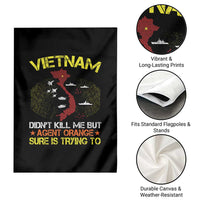 Agent Orange Dioxin Garden Flag Vietnam Veteran Vet Gifts - Wonder Print Shop