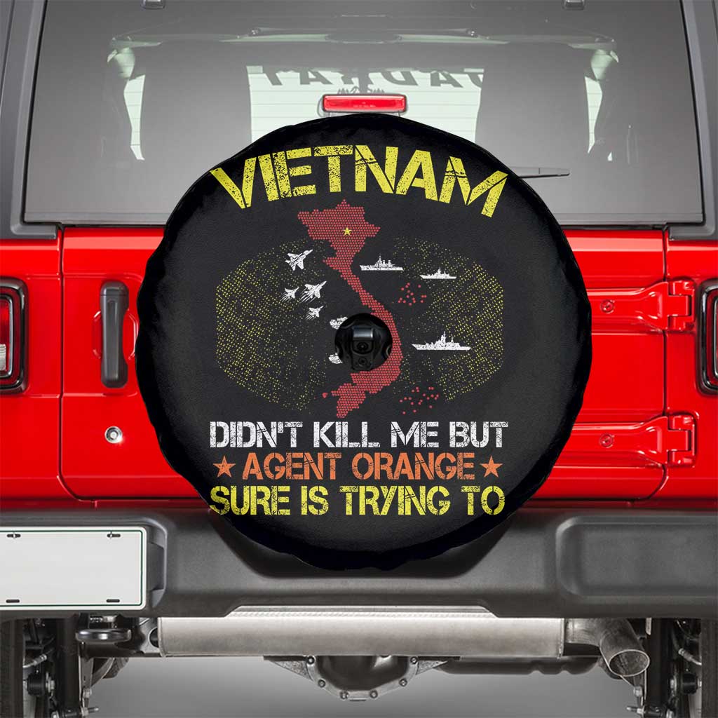 Agent Orange Dioxin Spare Tire Cover Vietnam Veteran Vet Gifts - Wonder Print Shop