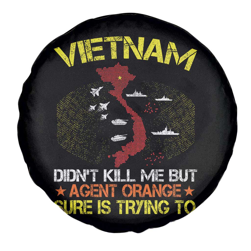 Agent Orange Dioxin Spare Tire Cover Vietnam Veteran Vet Gifts - Wonder Print Shop