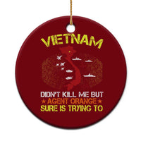 Agent Orange Dioxin Ceramic Ornament Vietnam Veteran Vet Gifts - Wonder Print Shop