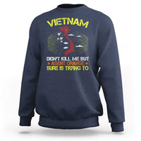 Agent Orange Dioxin Sweatshirt Vietnam Veteran Vet Gifts - Wonder Print Shop