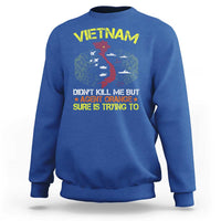 Agent Orange Dioxin Sweatshirt Vietnam Veteran Vet Gifts - Wonder Print Shop