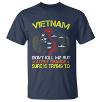 Agent Orange Dioxin T Shirt Vietnam Veteran Vet Gifts - Wonder Print Shop