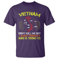 Agent Orange Dioxin T Shirt Vietnam Veteran Vet Gifts - Wonder Print Shop