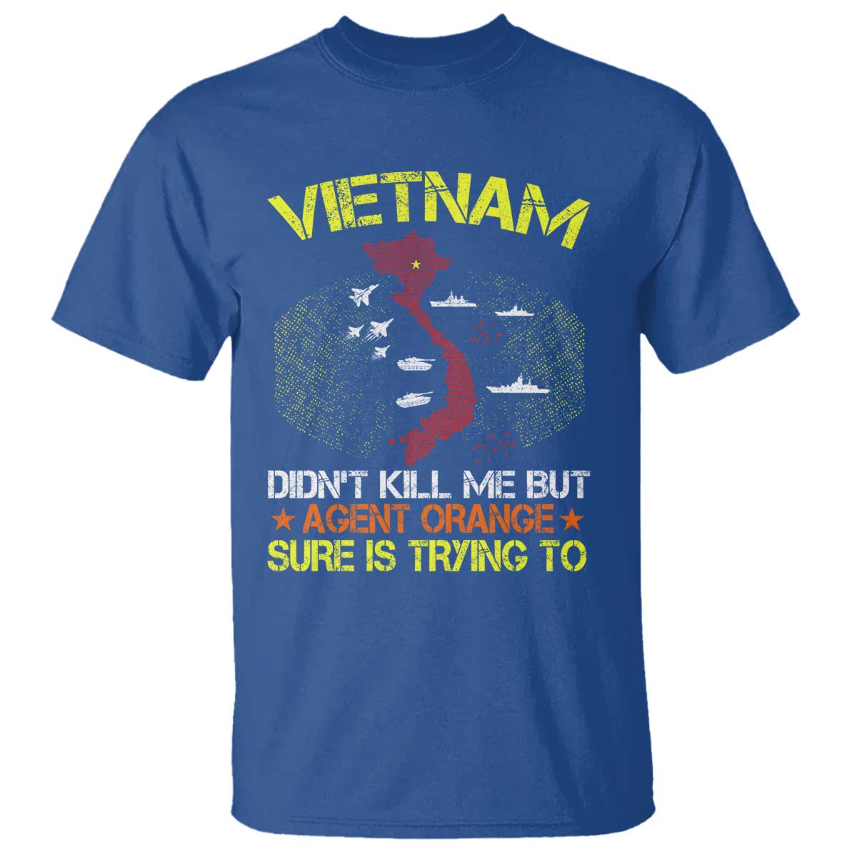 Agent Orange Dioxin T Shirt Vietnam Veteran Vet Gifts - Wonder Print Shop