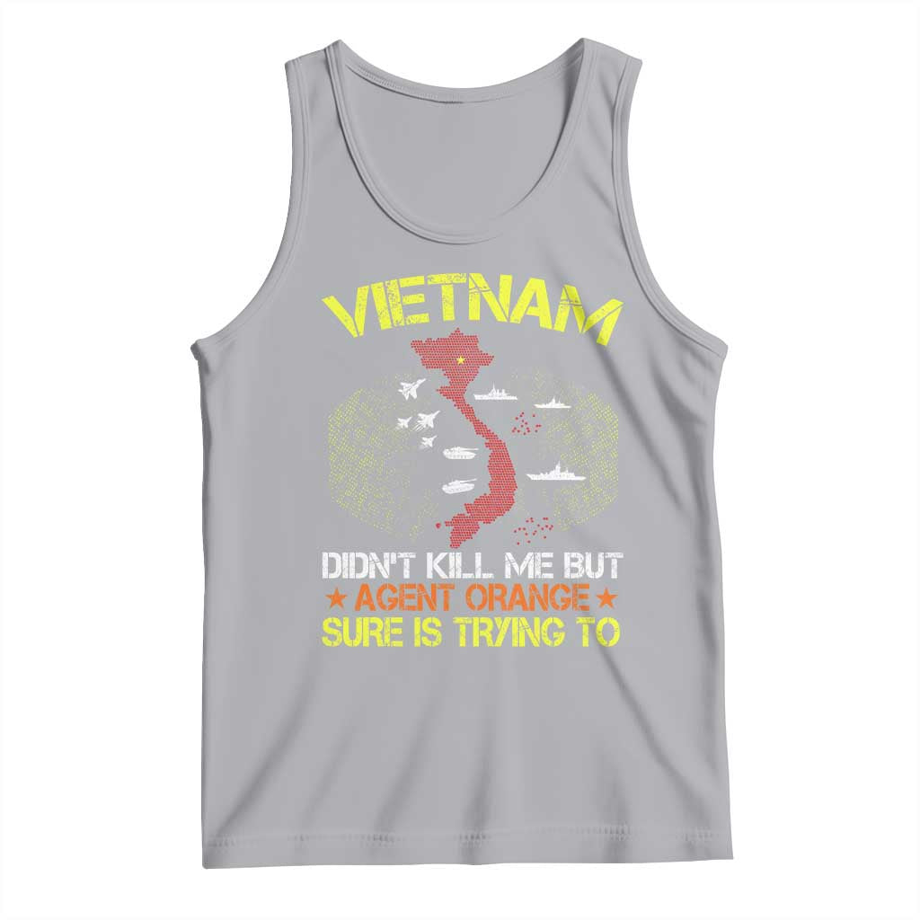 Agent Orange Dioxin Tank Top Vietnam Veteran Vet Gifts - Wonder Print Shop
