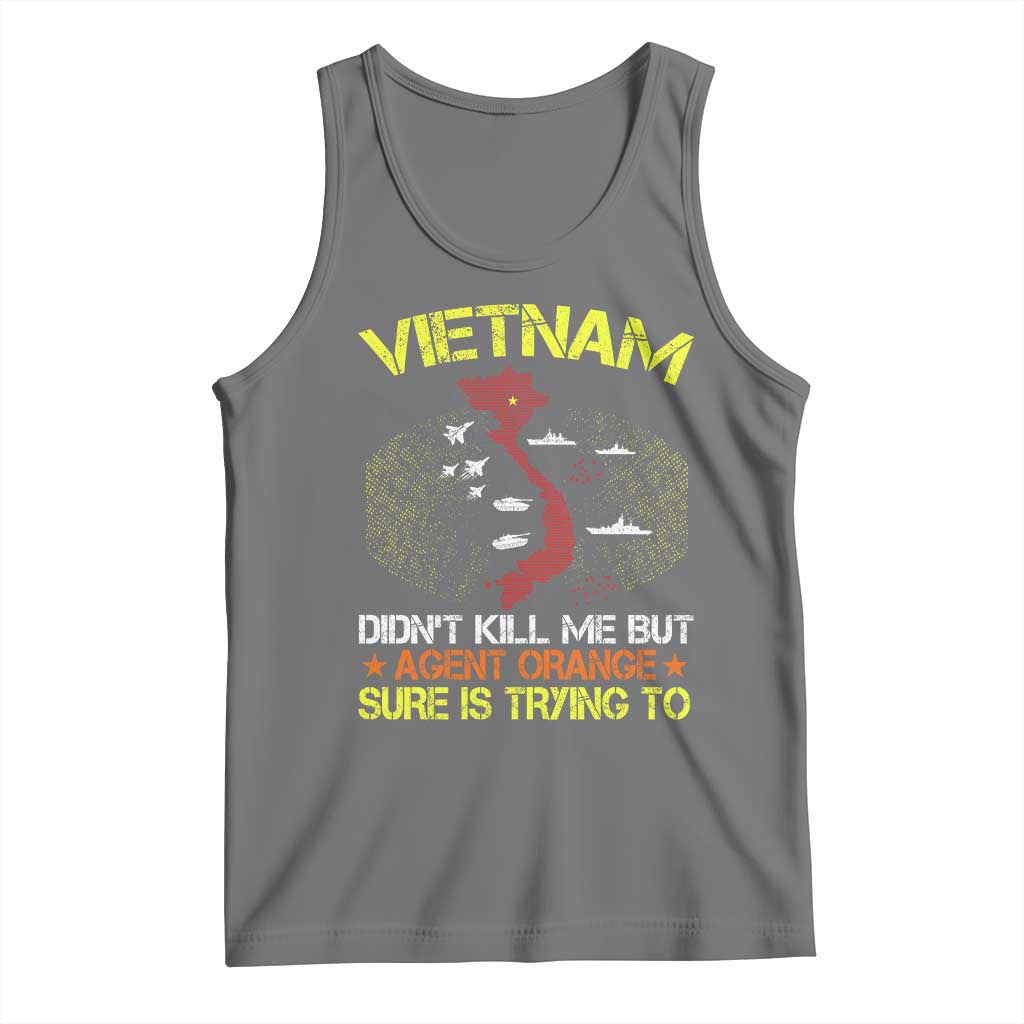 Agent Orange Dioxin Tank Top Vietnam Veteran Vet Gifts - Wonder Print Shop