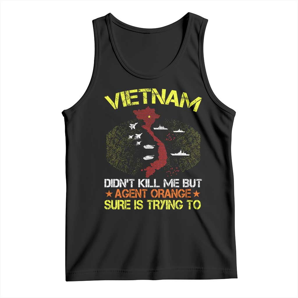 Agent Orange Dioxin Tank Top Vietnam Veteran Vet Gifts - Wonder Print Shop
