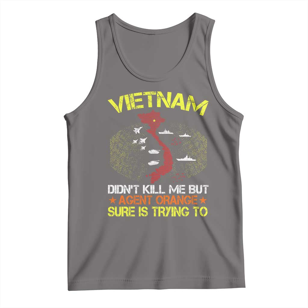 Agent Orange Dioxin Tank Top Vietnam Veteran Vet Gifts - Wonder Print Shop