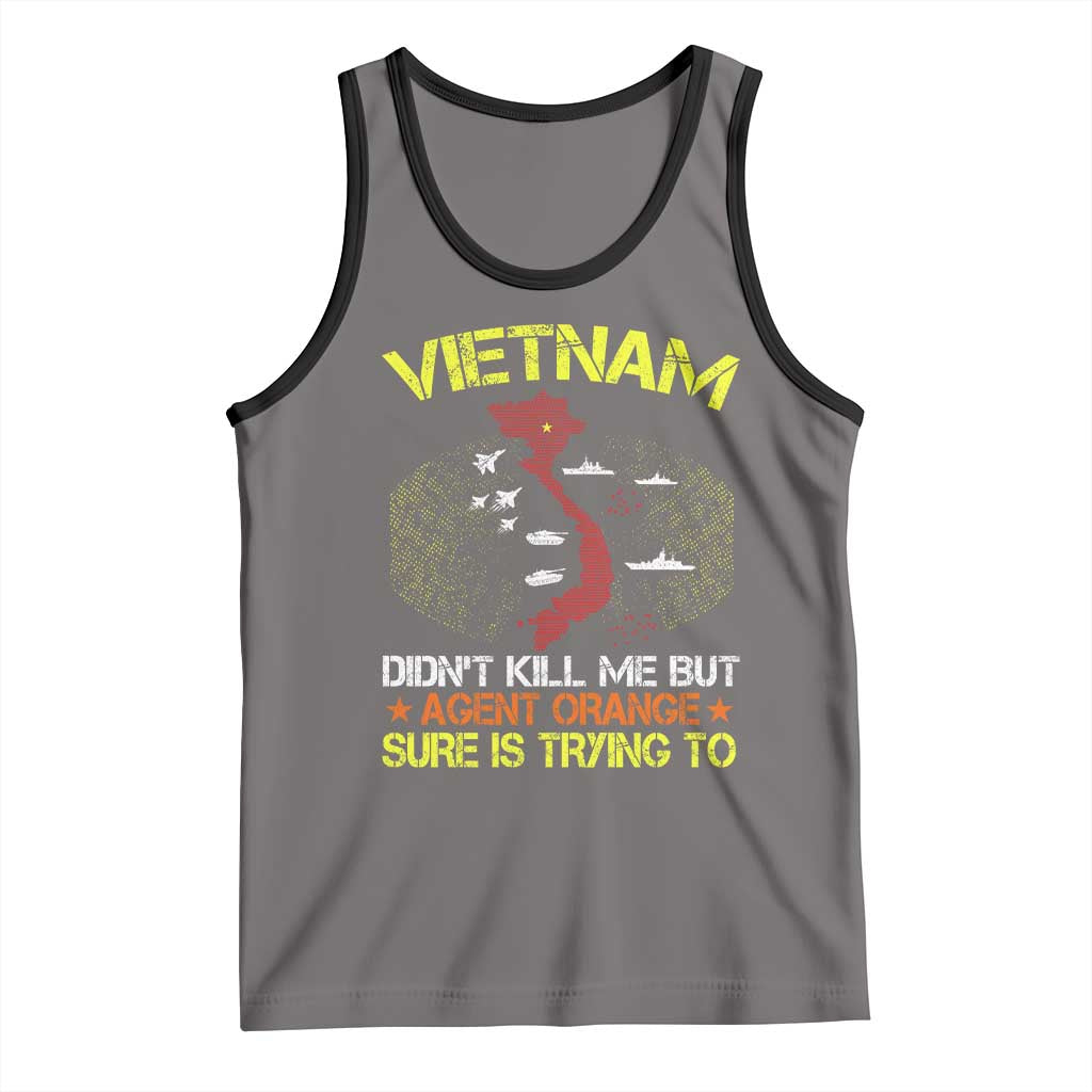 Agent Orange Dioxin Tank Top Vietnam Veteran Vet Gifts - Wonder Print Shop